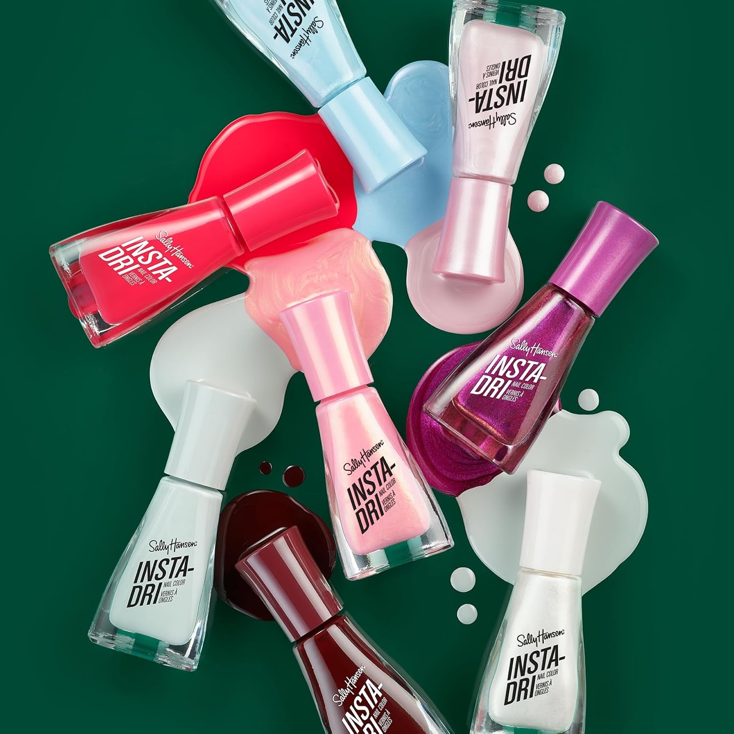 Insta-Dri Nail Polish, Luxe Finish Collection, the Queens Velvet, 0.31 Fl Oz
